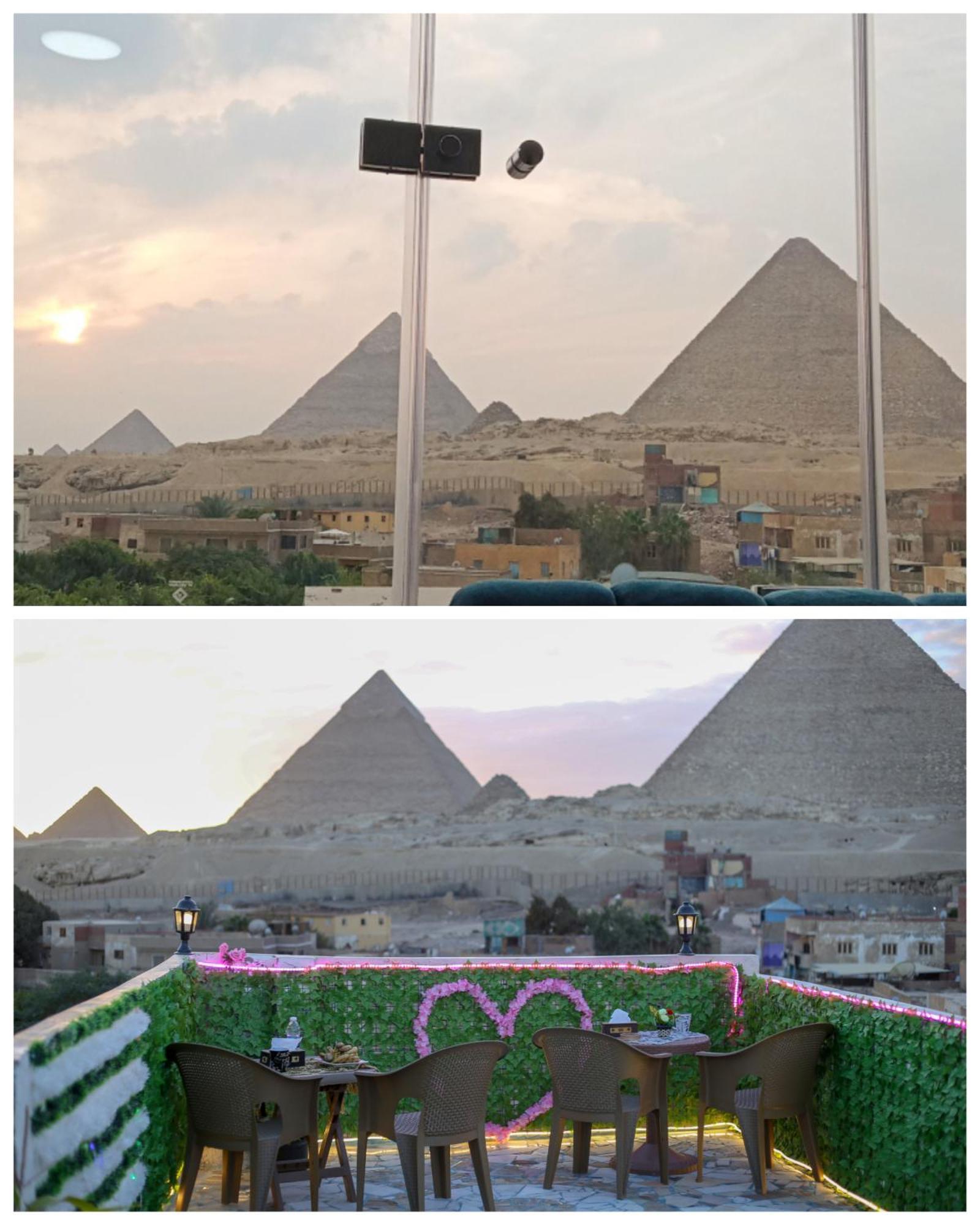 Pyramids Show Hotel Kafret el-Gabal المظهر الخارجي الصورة